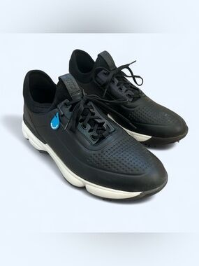 Johnston & Murphy XC4 GT4-Luxe Black Waterproof FG/Knit Golf Shoes Men’s 8/41